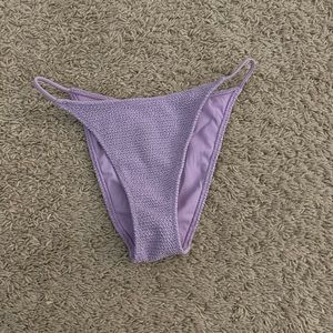 Pacsun Ribbed Lilac Bikini Bottom